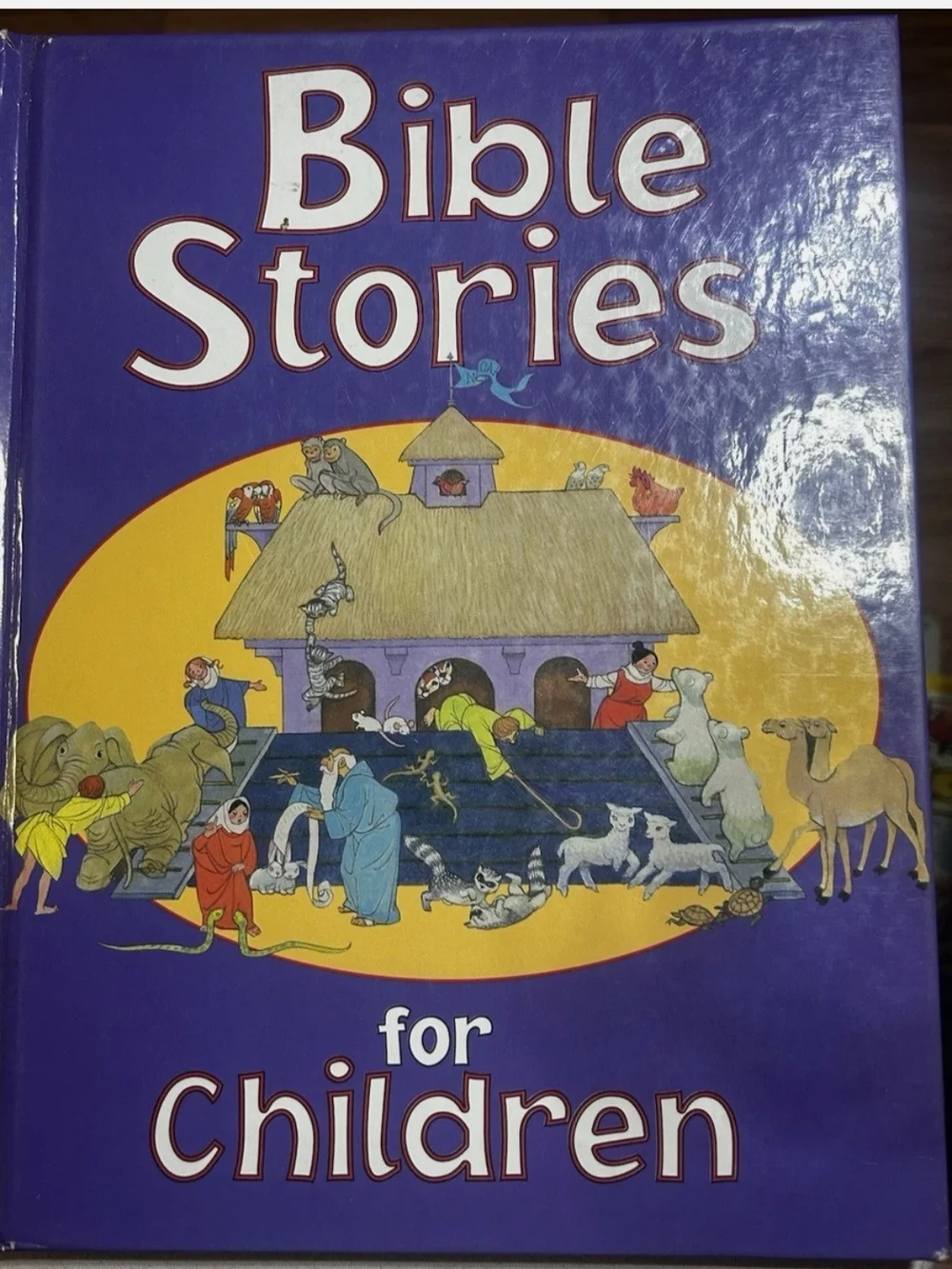 Bible Stories for Children - Purple Hardcover Kids Book